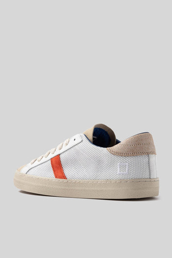 Sneaker Hill Low Argegno Bianco/arancio Uomo - 4
