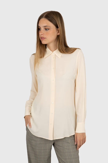 Camicia Slim Mulberry Avorio Donna - 8