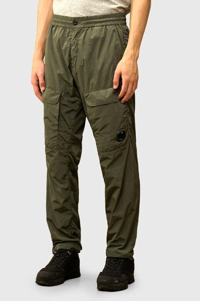 Pantalone Cargo Loose Chrome-r Verde Militare Uomo