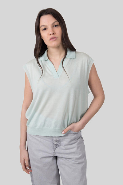 Maglia Magali Verde Menta Donna