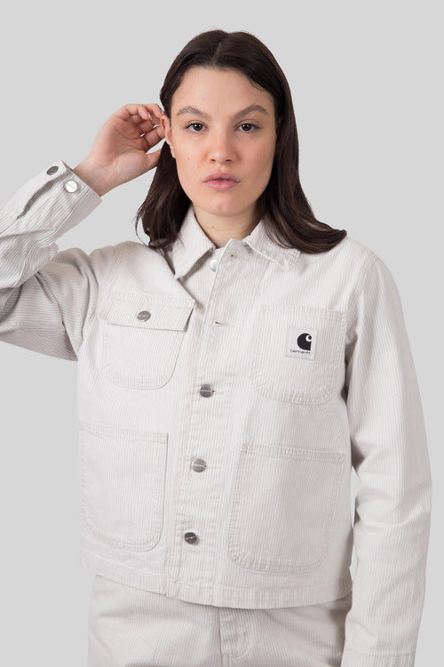 Wip W' Mercer Chore Coat Bianco/beige Donna