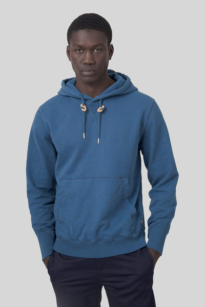 Felpa Hooded Avio Uomo