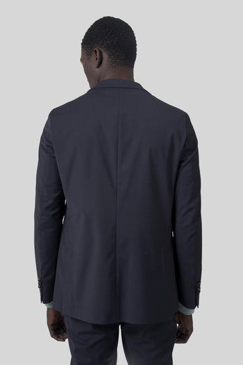 Summer Wooltech Blazer Blu Uomo - 3