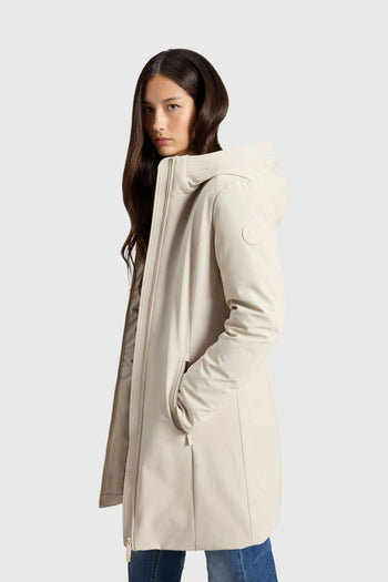 Firth Parka In Tech Softshell Ghiaccio Donna - 3