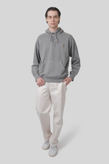 Wip Felpa Nelson Hooded Grigio Uomo - 8