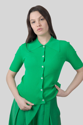 Maglia Dominga Verde Smeraldo Donna - 3
