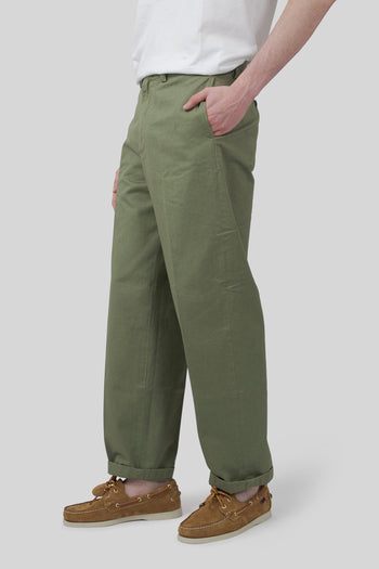 Pantalone Ant Verde Militare Uomo - 5