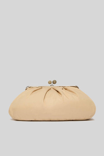 Max Mara Pasticcino Bag Extra Large In Gabardina Tecnica Imbottita Beige Donna - 3