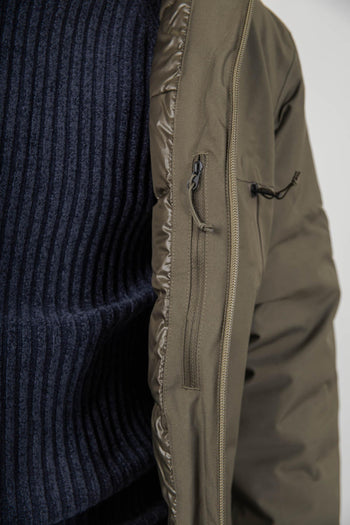 Tnf Range Down Hooded Jacket Verde Uomo - 6