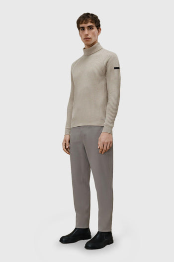 Maglia Velvet Rave Turtleneck Sabbia Uomo - 4