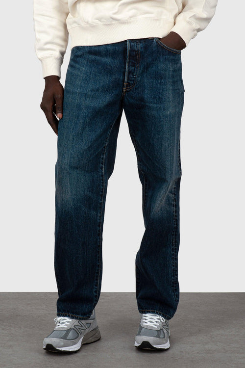 Jeans Loose Fit Blu Medio Uomo