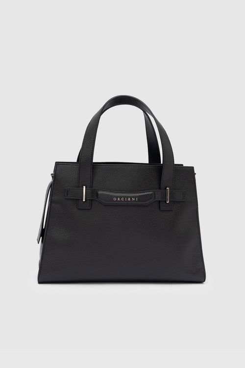 Borsa Posh Media In Pelle Sense Nero Donna