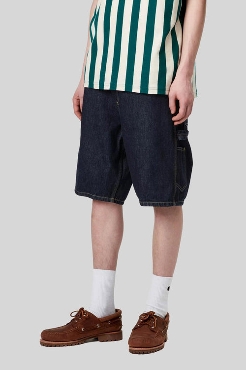 Wip Single Knee Short Blu Scuro Uomo