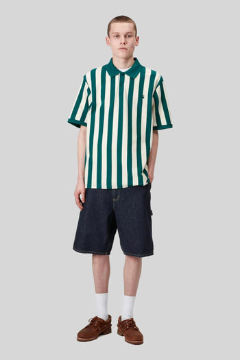 Wip Single Knee Short Blu Scuro Uomo - 4