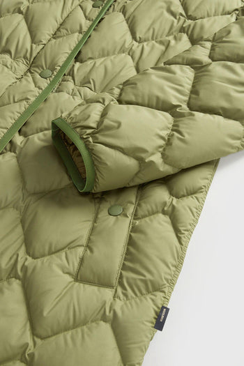 Parka Heritage Con Cappuccio Verde Militare Donna - 7