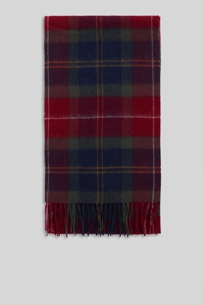 Sciarpa Tartan Rosso/verde Unisex