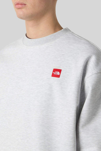 Felpa Girocollo Red Box Grigio Chiaro Uomo - 2