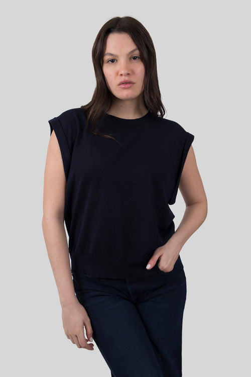 Maglia Naomi Blu Navy Donna