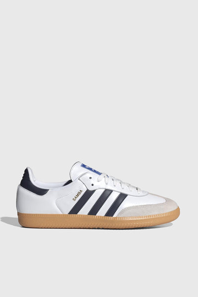 Sneaker Samba Og Bianco/blu Uomo