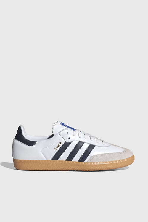 Sneaker Samba Og Bianco/blu Uomo