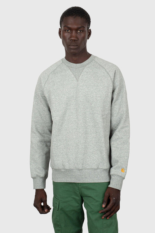 Wip Chase Sweatshirt Grigio Chiaro Uomo