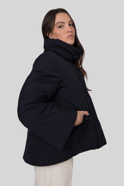 Giubbotto Spumina Blu Navy Donna