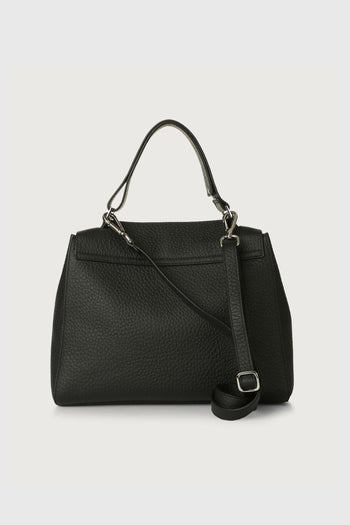 Borsa A Mano Media Sveva In Pelle Soft Nero Donna - 3