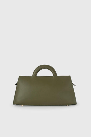 Borsa Rania Verde Militare Donna - 3