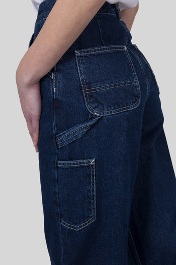 Wip W' Jens Pant Blu Medio Donna - 4