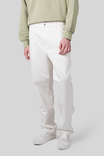 Wip Single Knee Pant Bianco Uomo - 3