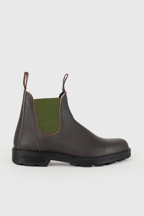 Stivaletto Beatle 519 Stout Brown & Olive Marrone/verde Donna