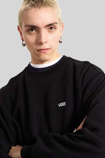 "off The Wall" Felpa Crew Left Chest Ii Nero Uomo - 2