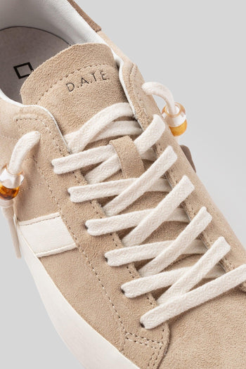 Sneaker Hill Low Suede Beige Donna - 4