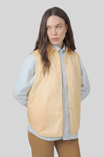 Gilet Dot Giallo Donna