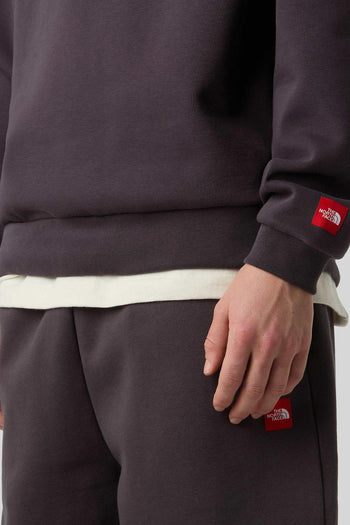 Felpa Hoodie Red Box Antracite Uomo - 2