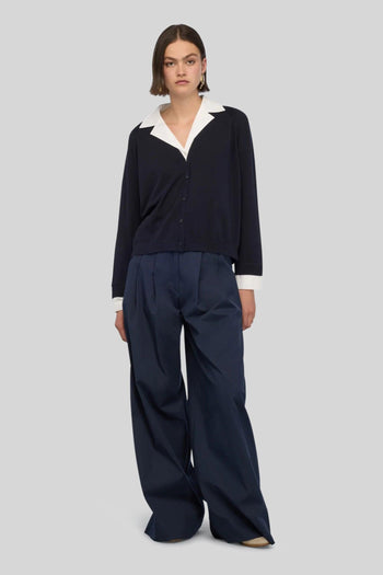 Pantalone Camelia Blu Donna - 2