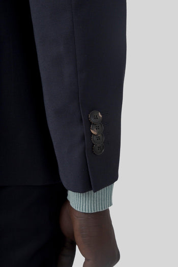 Summer Wooltech Blazer Blu Uomo - 6