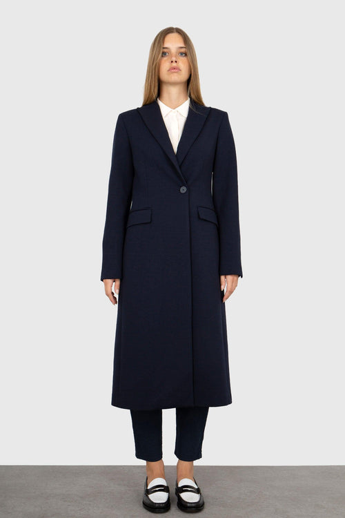 Cappotto Marinella Blu Donna - 2