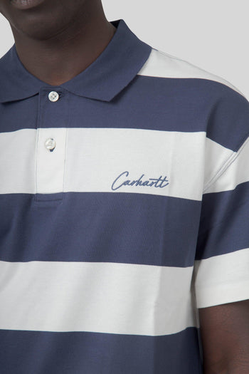 Wip Delray Polo Blu/bianco Off Uomo - 2