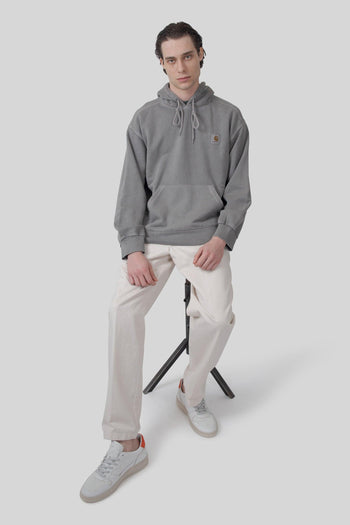 Wip Felpa Nelson Hooded Grigio Uomo - 2