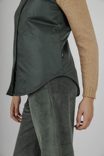 Gilet Dot Verde Scuro Donna - 2