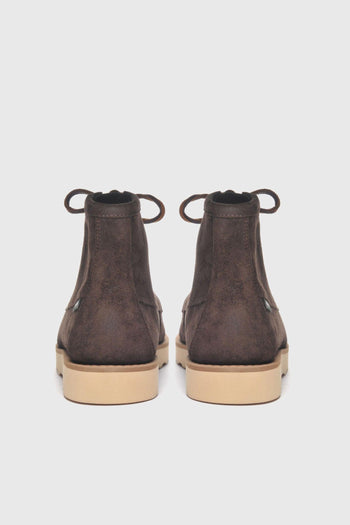 Scarponcino Tala Mid Suede Marrone Scuro Uomo - 4