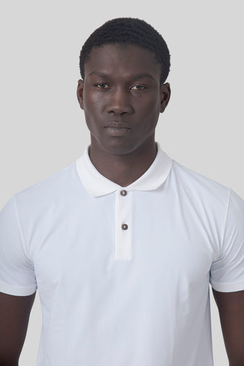 Oxford Gdy Polo Bianco Uomo - 6