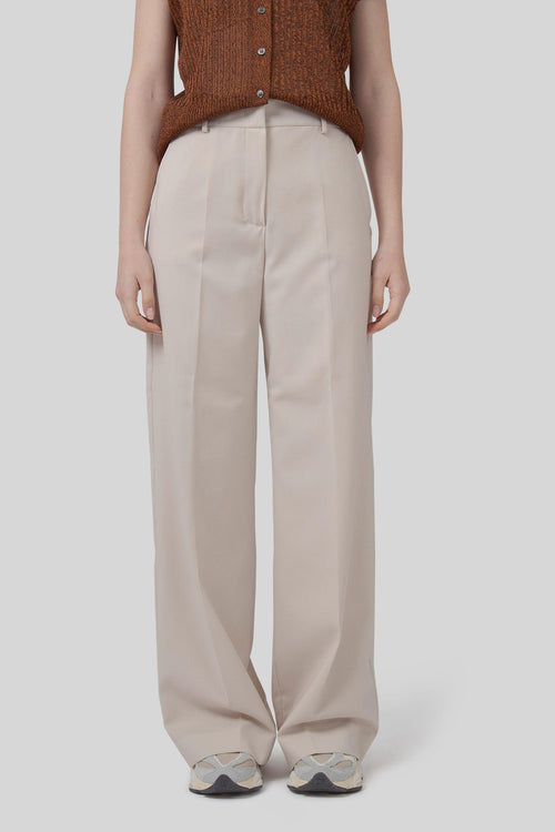 Max Mara Pantalone Corone Avorio Donna