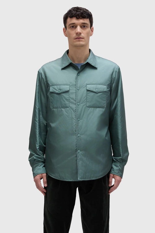 Camicia Imbottita 13 Più Verde Chiaro Uomo