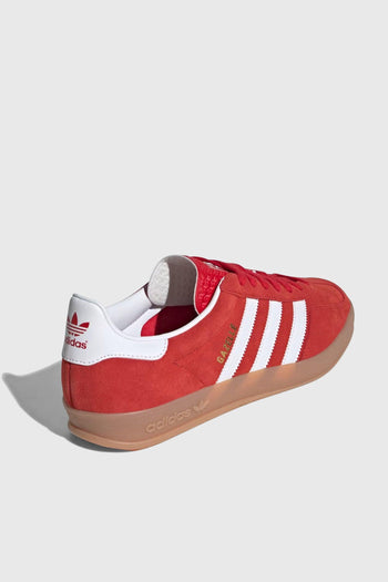 Sneaker Gazelle Indoor Rosso/bianco Donna - 4