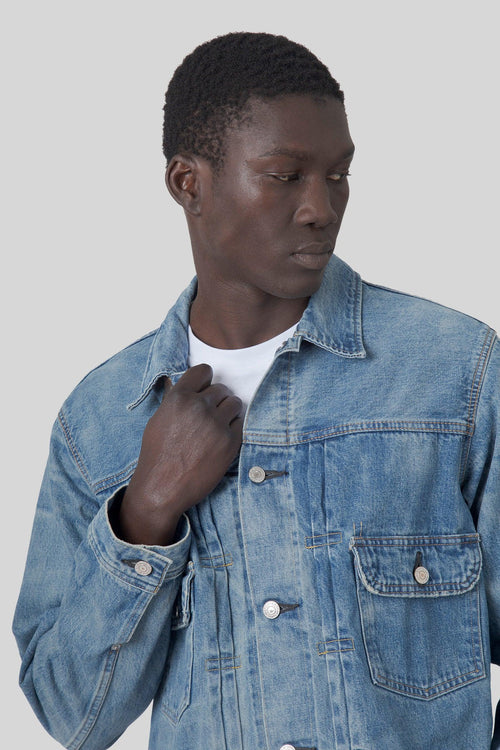 Giubbotto Denim Japan Blu Chiaro Uomo
