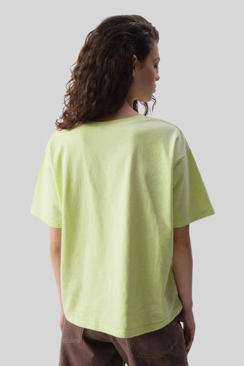 T-shirt Fizvalley Lime Donna - 2
