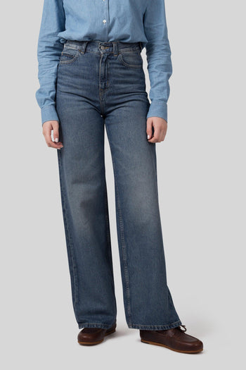 Wip W' Jane Pant Blu Medio Donna - 3