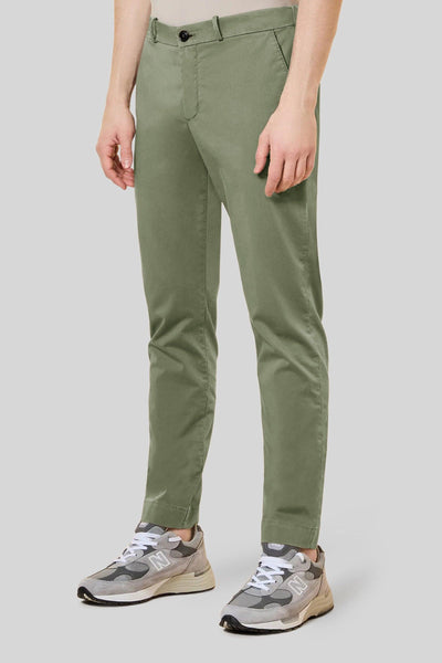 Cottech Chino Jo Pant Verde Uomo